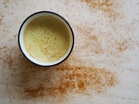 Organic Turmeric Ginger Golden Milk Recipe
