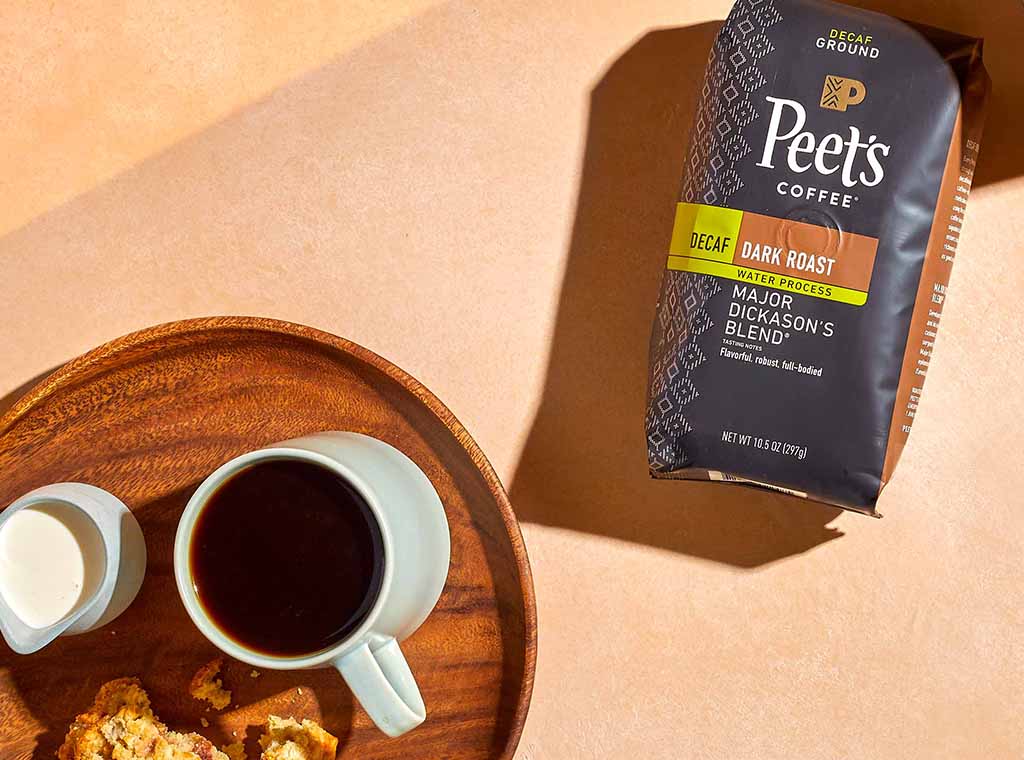 Peet’s Water Processed Decaf Coffees