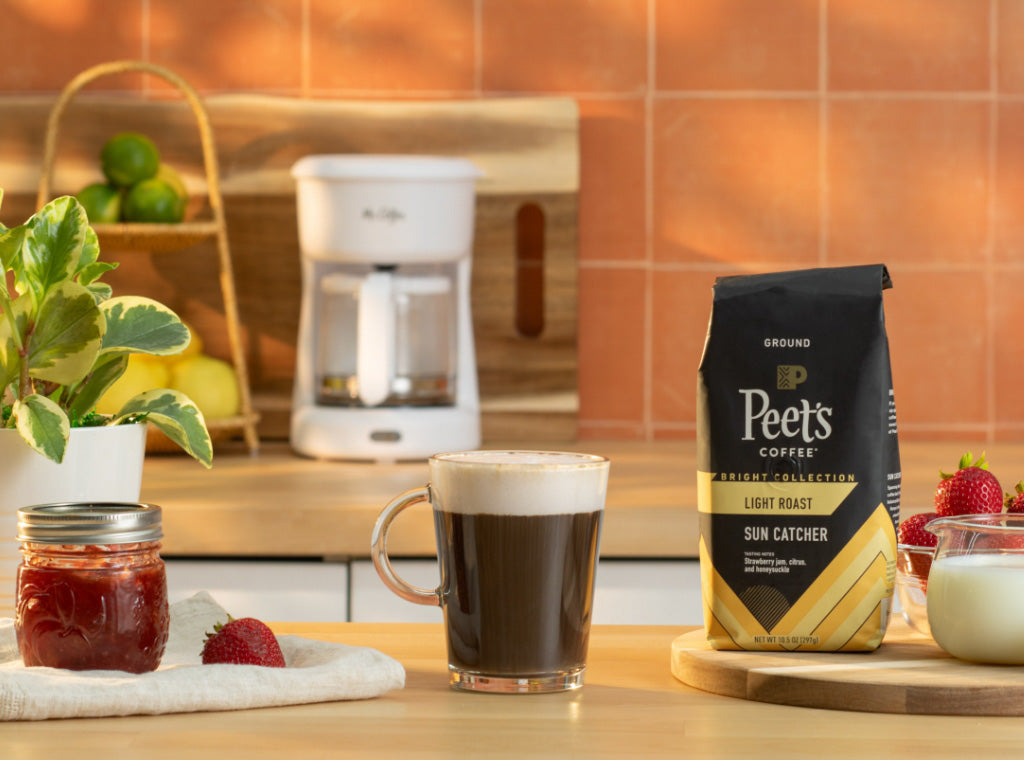 Sun Catcher with Strawberry Foam