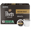 Peet's Coffee Single Origin Brazil K-Cup® Pods in a brown box