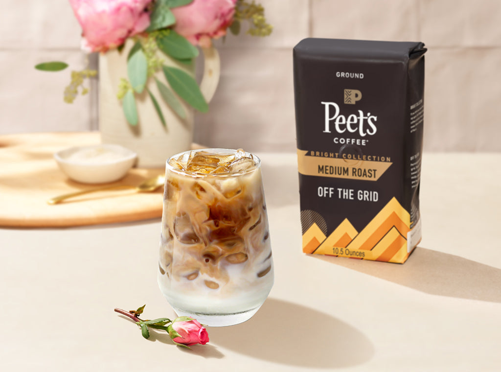 Iced Off the Grid Strawberry Rose Latte Recipe