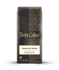 Peet's Coffee Breakfast Blend coffee beans in a 16oz brown bag