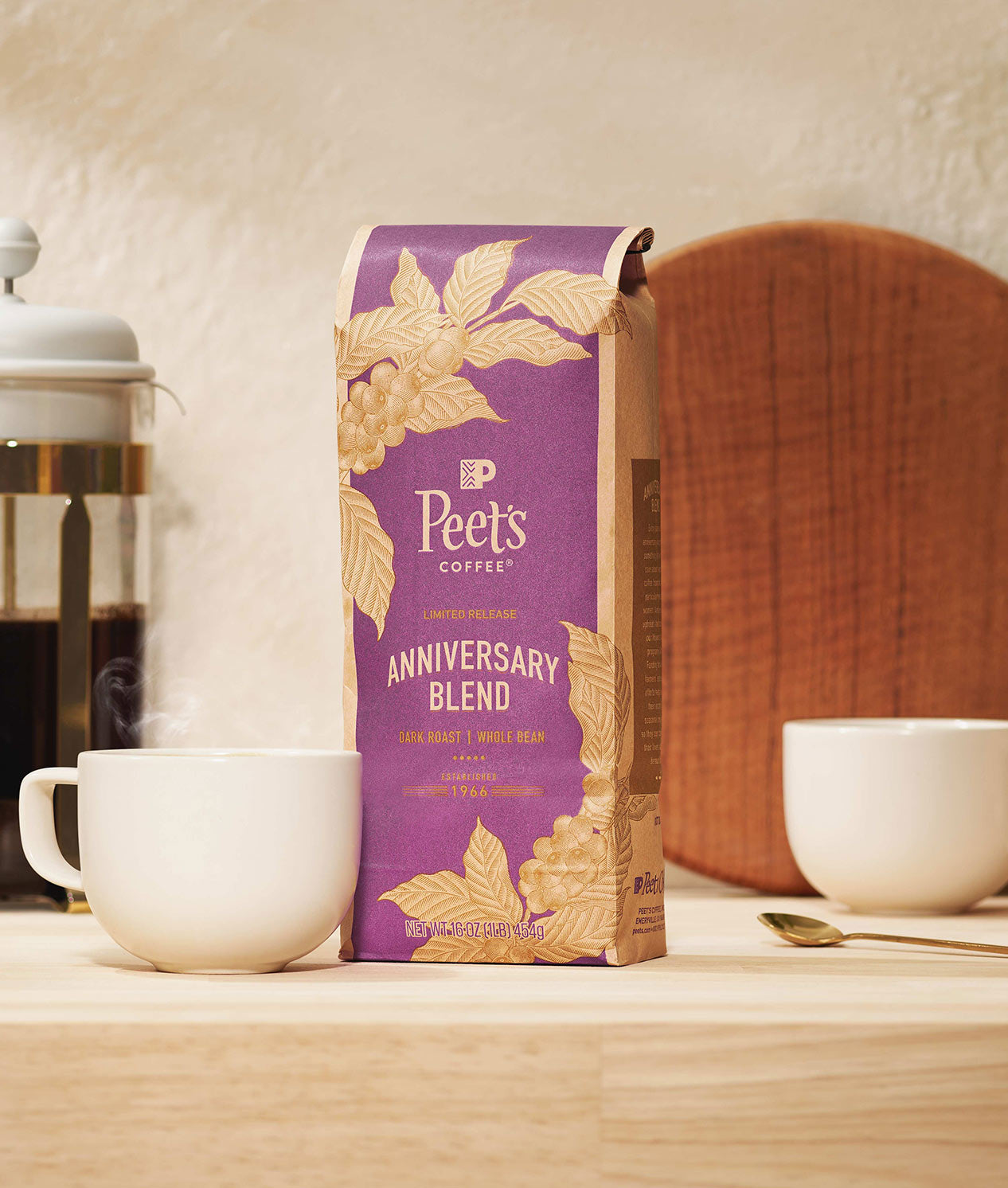 Peet's Anniversary 2024 Blend Dark Roast Coffee Limited Release