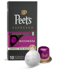 Peet's Coffee Ricchezza Nespresso Capsules in a 10 count package