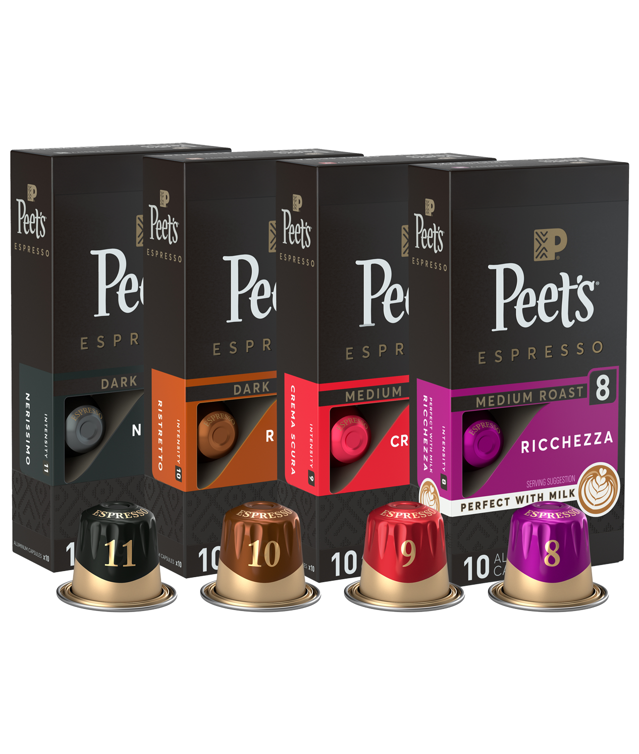 Peet s Nespresso Capsules Sampler Free Shipping Over 49 Peet s Coffee