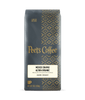 Peet's Coffee Mexico Chiapas Altura Organic  package with gold text and pattern on a dark background
