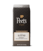 Peet's Coffee bag with 'Bali Blue Moon' label on a black background