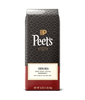 Peet's Costa Rica dark roast coffee package on a green background