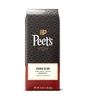 Peet's Garuda Blend coffee bag on a green background