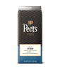 Peet's coffee decaf  big bang bag with geometric pattern on a transparent background