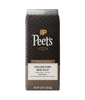 Peet's coffee bag with detailed branding and product information on a white background