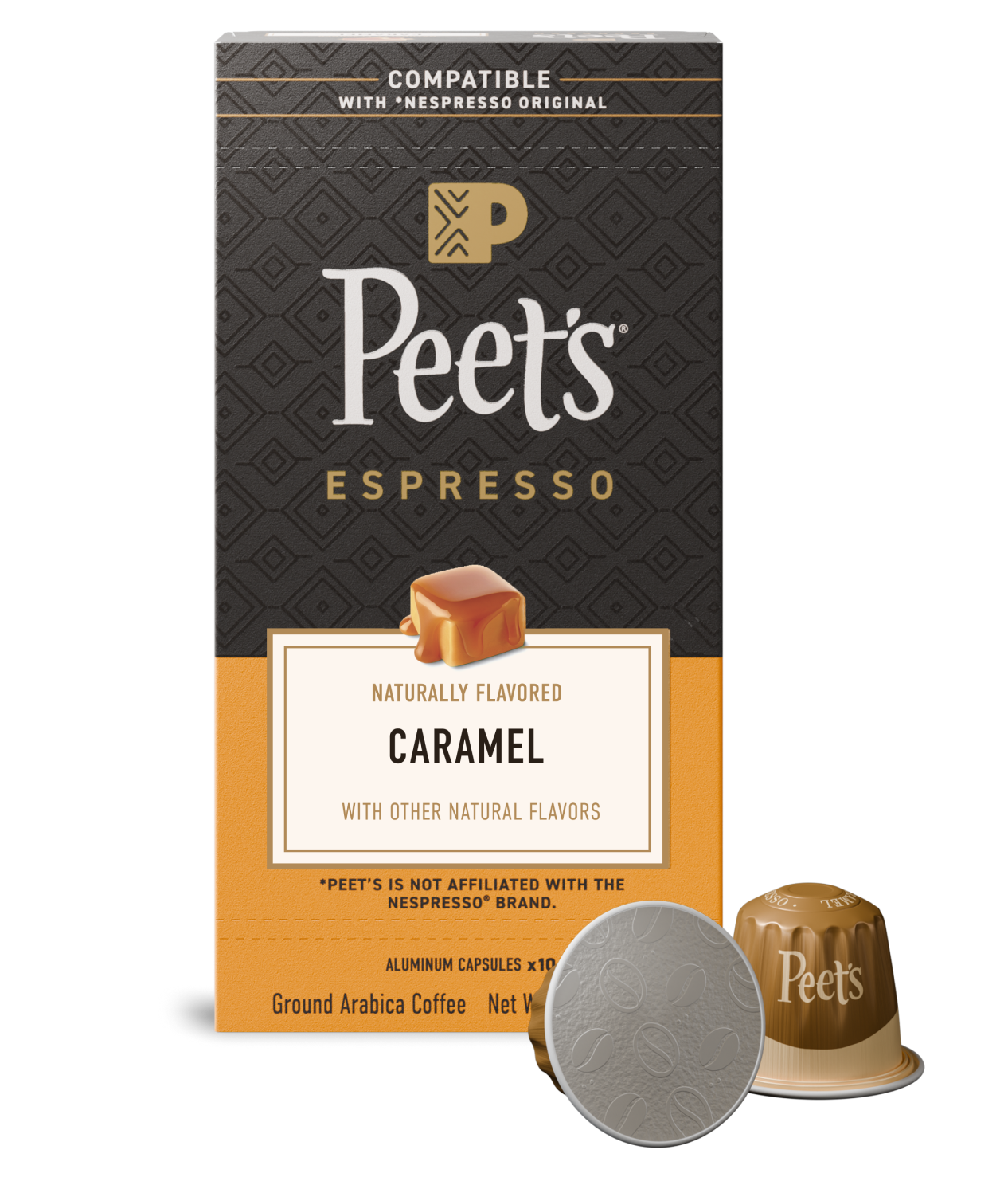 Peet's Caramel Espresso Capsules | Free Shipping Over $49 | Peet's