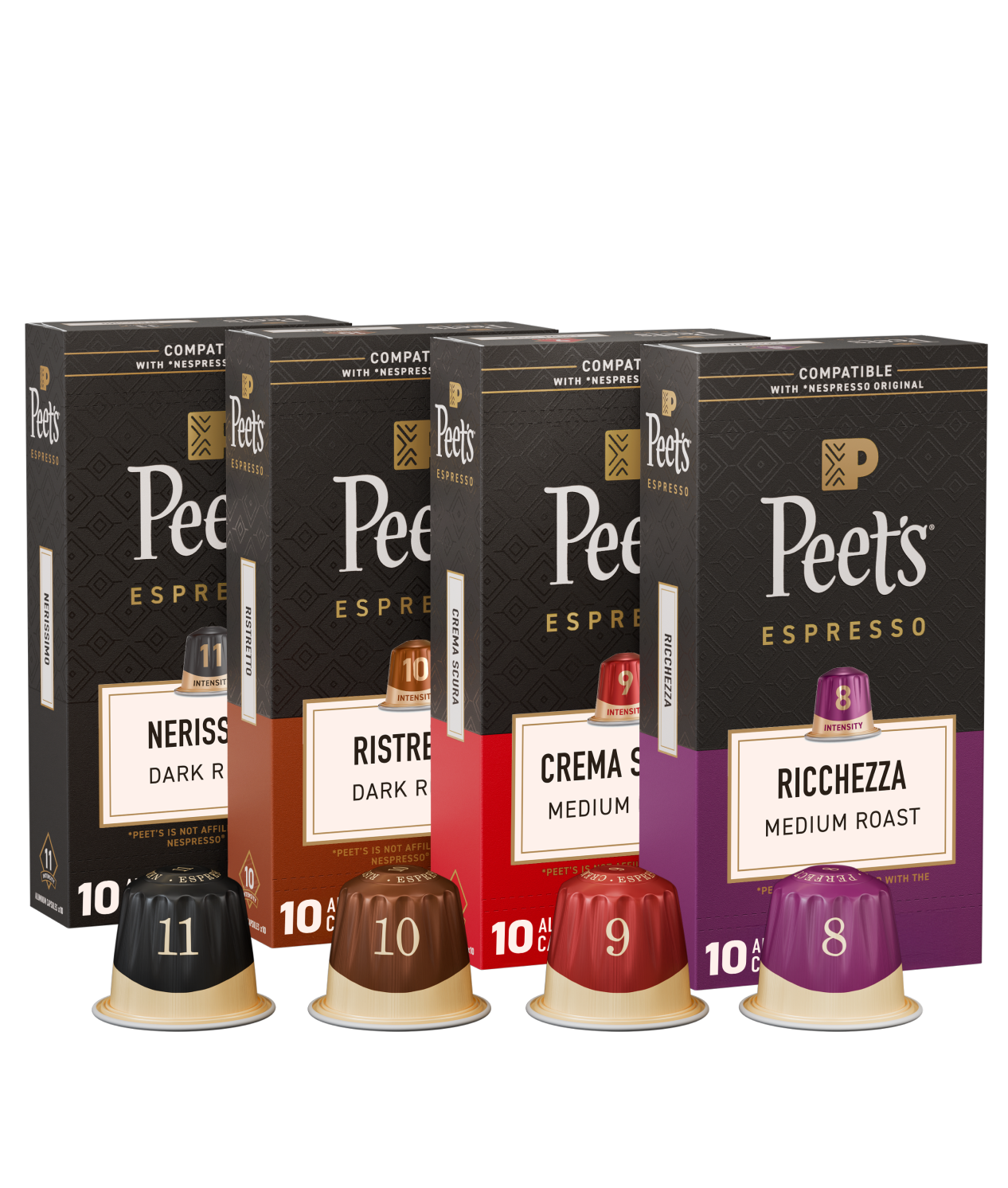 Peet's Espresso Capsules Sampler | Free Shipping Over $49 | Peet's