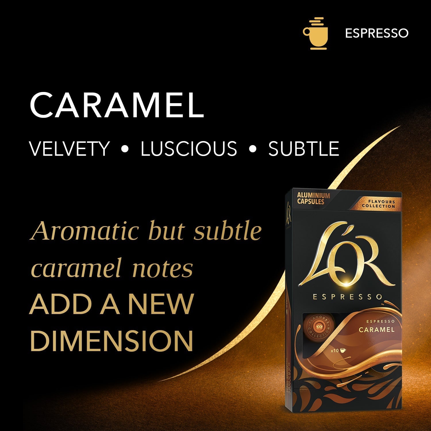 L'OR Caramel Espresso Capsules | Peet's Coffee