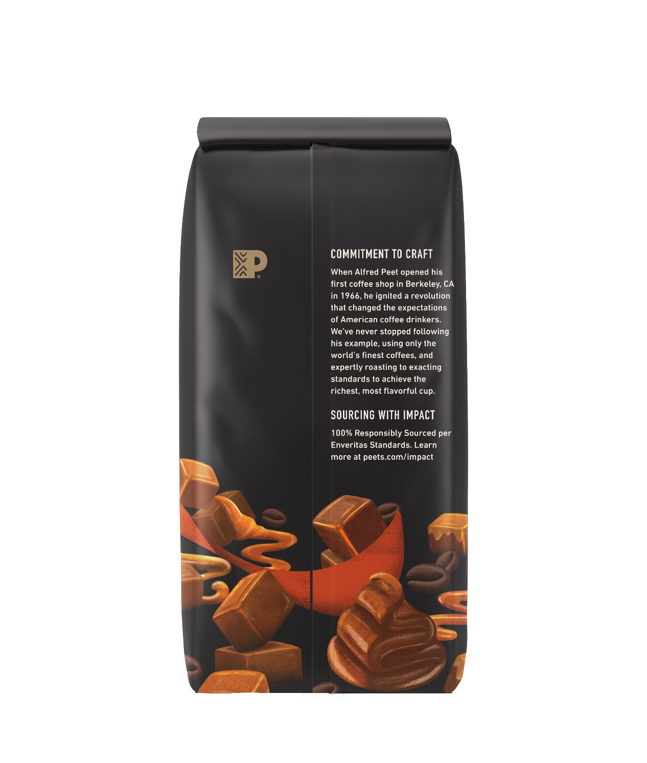 Peet's Caramel Brûlée Flavored Drip Coffee Free Shipping Over 49 Peet's Coffee
