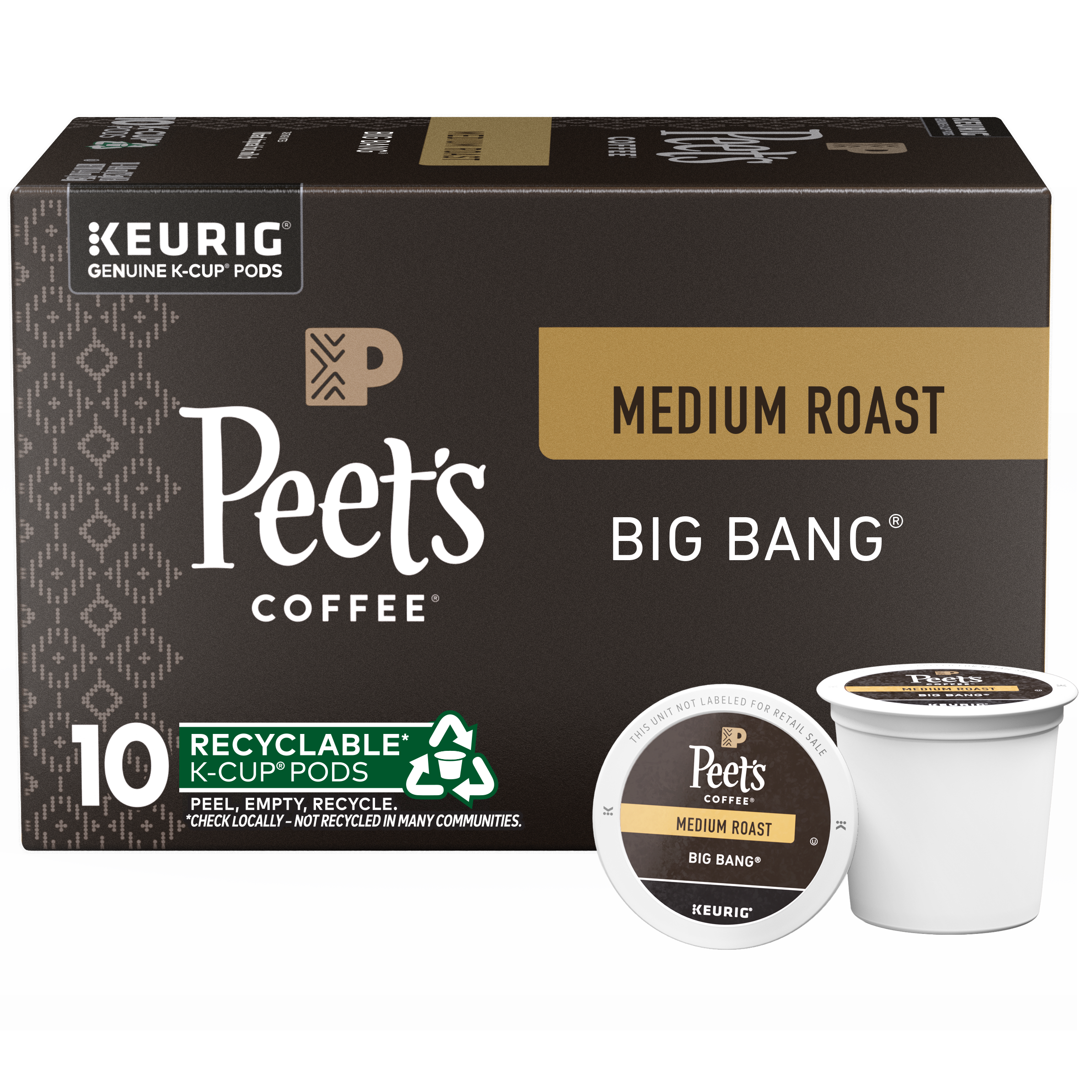 Big Bang™ K-Cup® Pods in a 10ct brown box