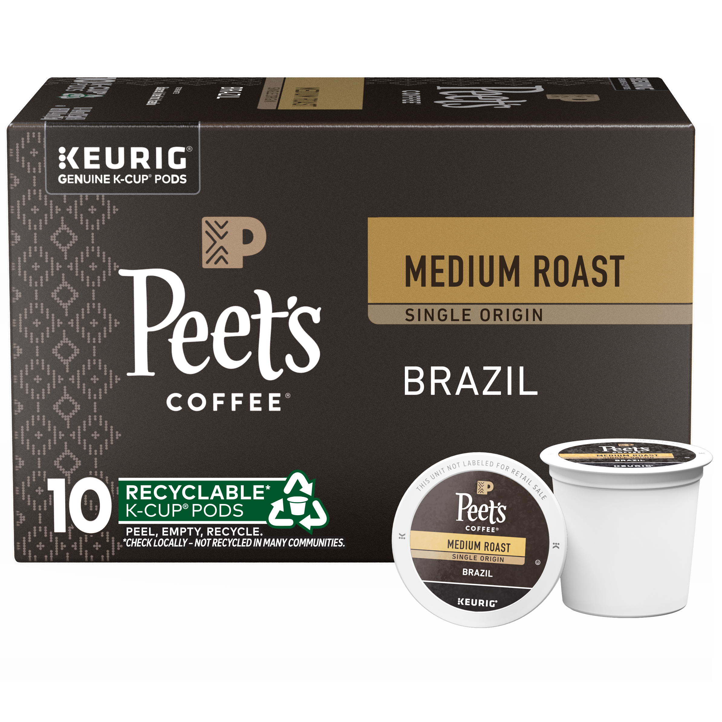 L'OR Coffee & Espresso Combo Pack with Peet's Coffee