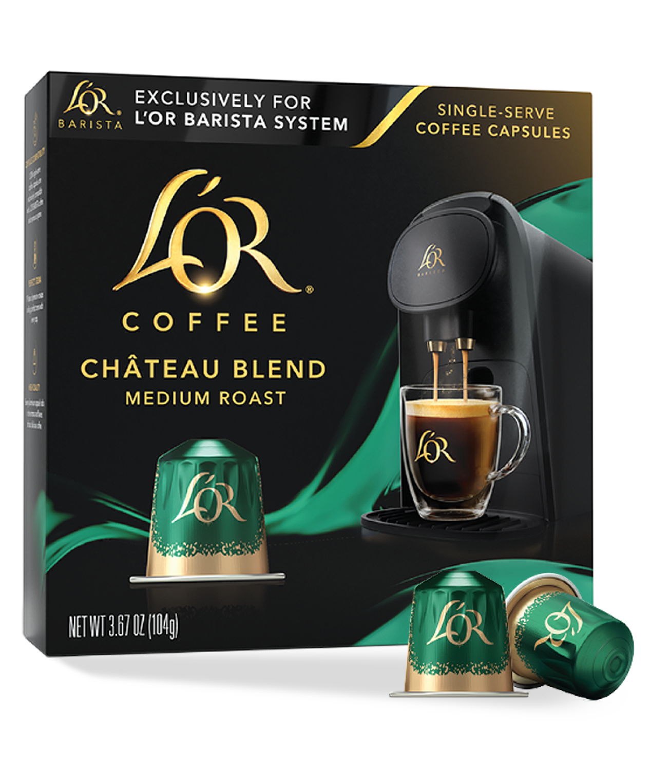 L'OR Chateau Blend Coffee Capsules Peet's Coffee