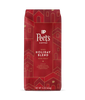 Peet's Coffee Holiday Blend 2025 Coffee Beans in a festive, red 16oz bag