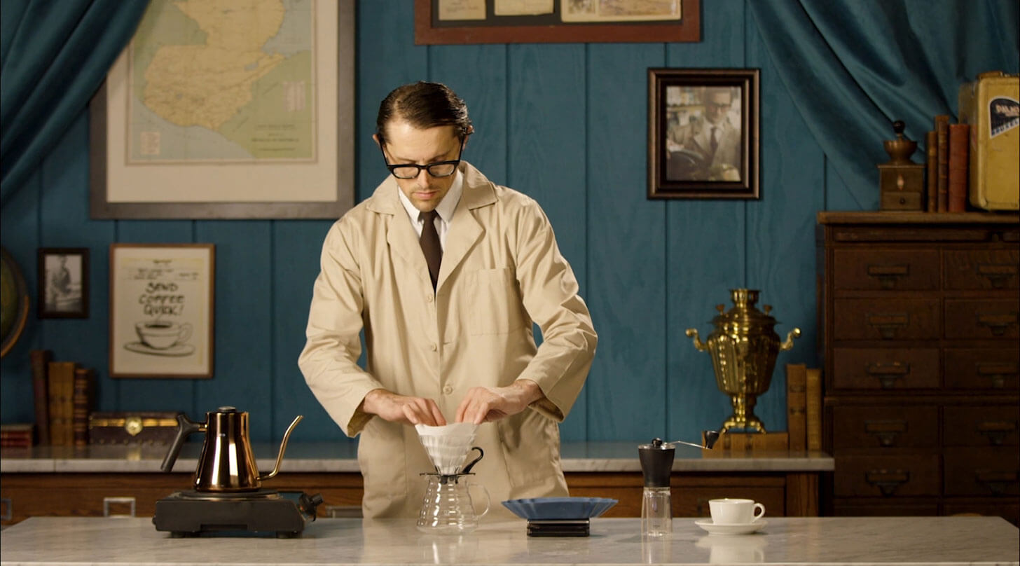 3. Prepare the Filter and Grind