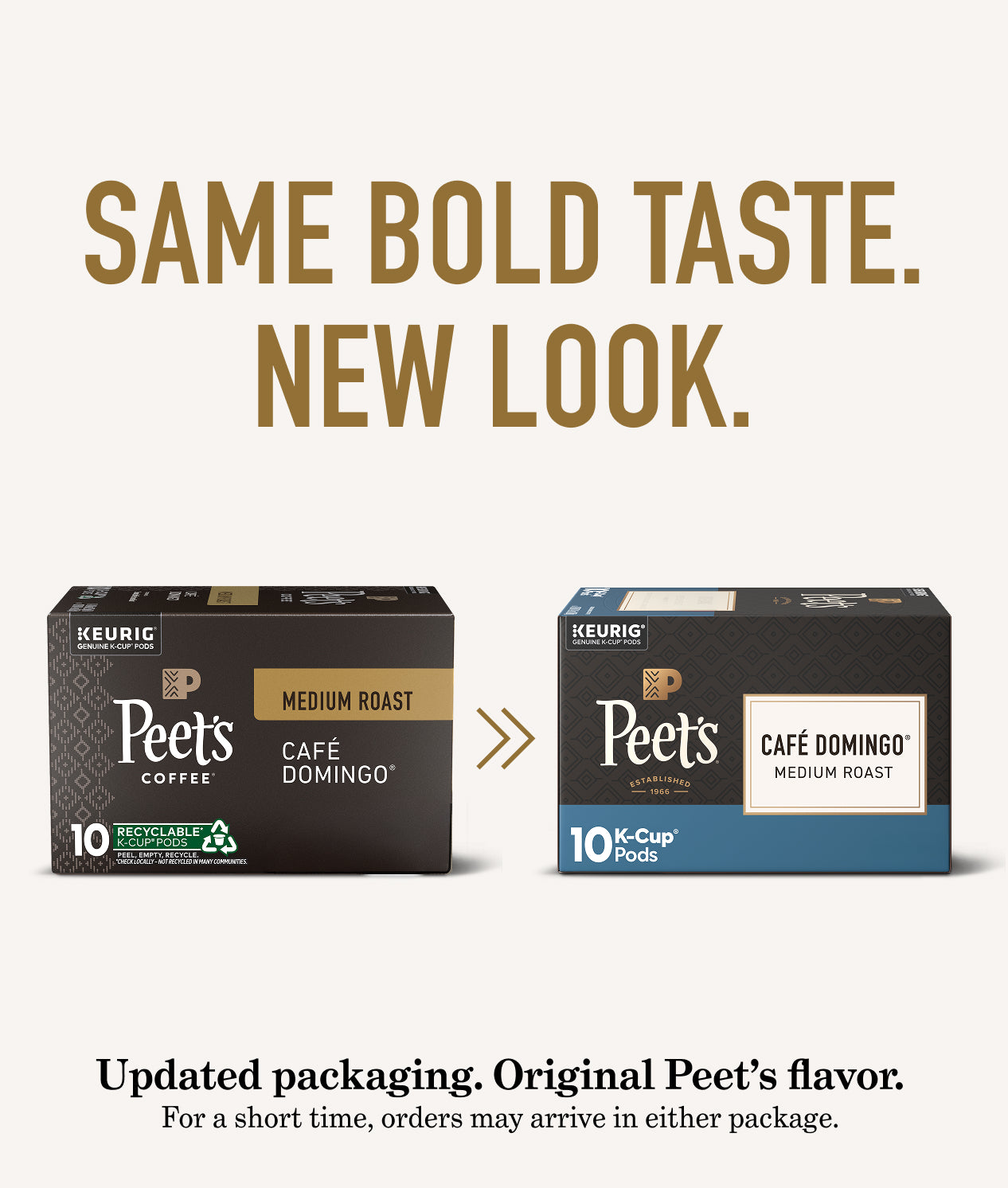 Peet's Cafe Domingo® K-Cup® Pods | Free Shipping Over $49 | Peet's