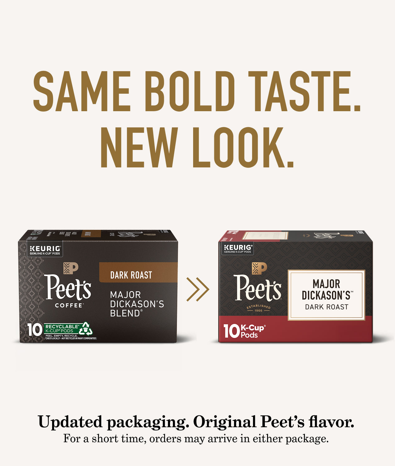 Peet's Major Dickason's Blend® K-Cup® Pods | Free Shipping Over