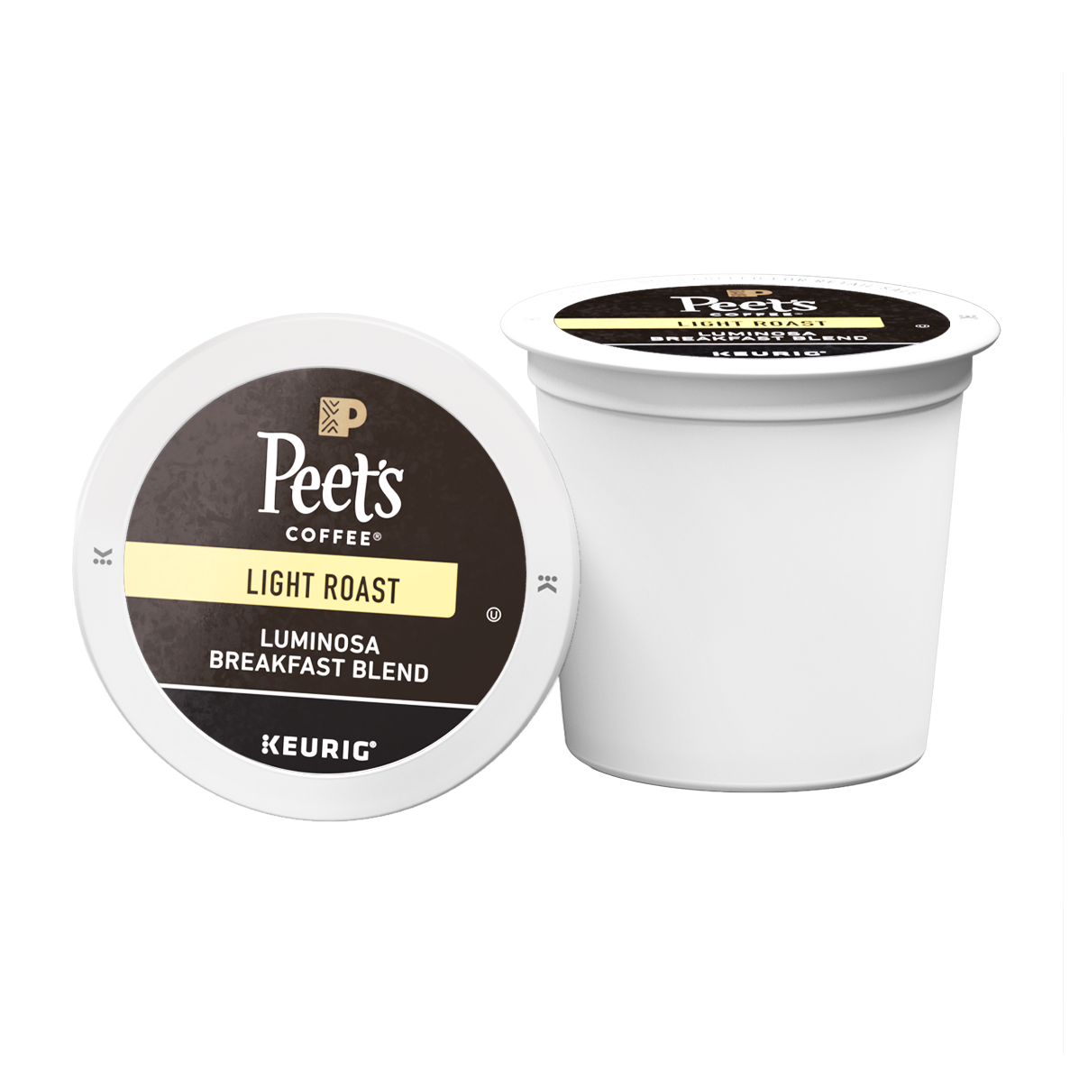 Peet s Coffee Colombia Luminosa Light Roast Coffee K Cup Coffee Pods 10 Count