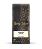 Peet's Coffee Decaf Sumatra Dark Roast Coffee beans in a brown 16 ounce bag
