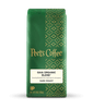 Peet's Coffee Gaia Organic Blend Dark Roast Coffee beans in a green 16 ounce bag