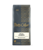 Peet's Coffee Brazil Peaberry Roast Coffee beans in a grey 16 ounce bag